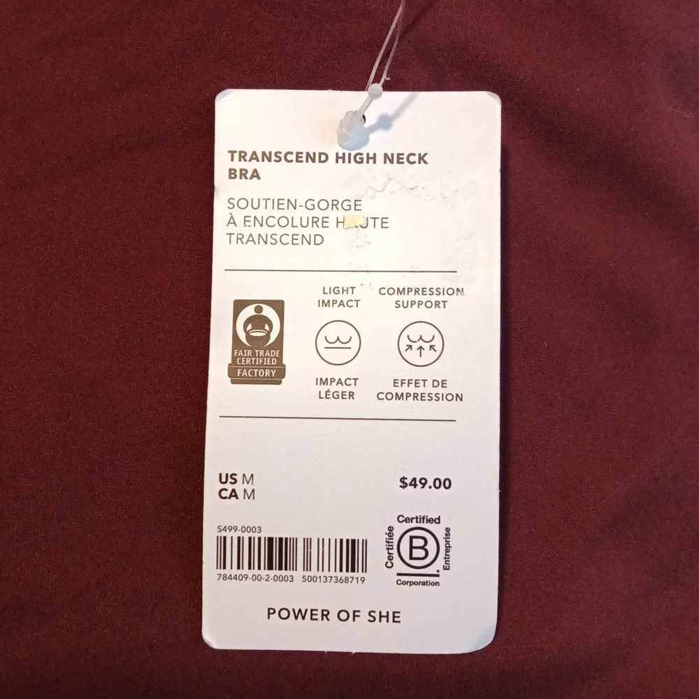 Athleta Transcend High Neck Bra - Picture 4 of 4